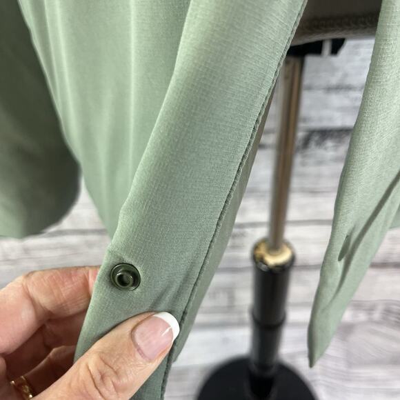 Mens Vineyard Vines Marine Air Shirt Jacket Coat size Extra Large Olive Green - Picture 6 of 12